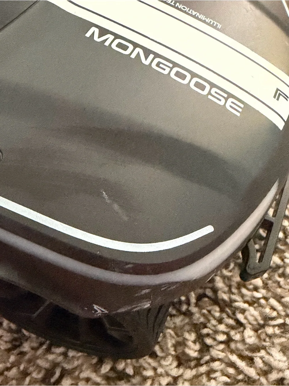 Sharper Image Mongoose RC Car and Controller in Black and White